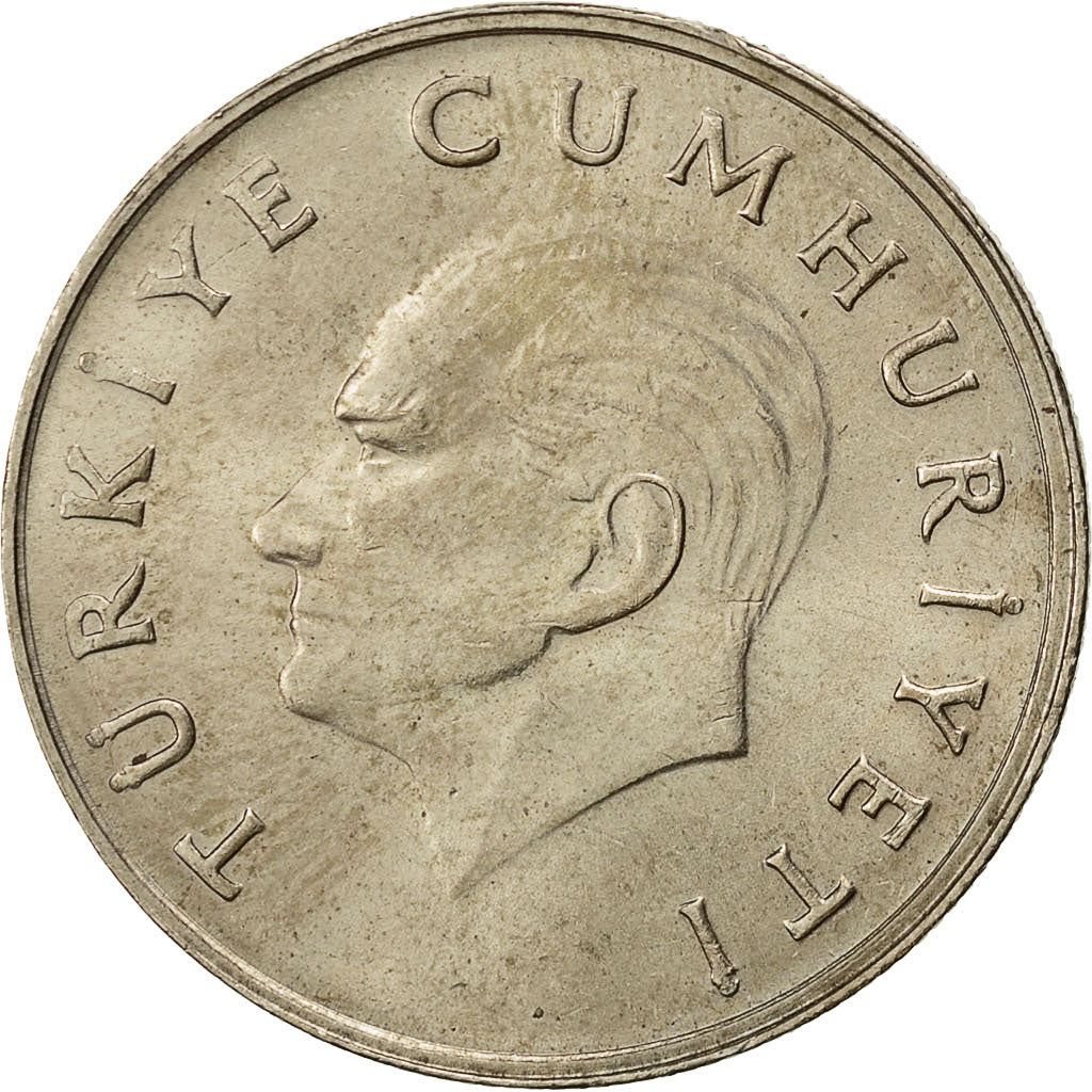 Turkey, 100 Lira, 1987, VF(20-25), Copper-Nickel-Zinc, KM:967
