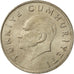 Turquía, 100 Lira, 1987, BC+, Cobre - níquel - cinc, KM:967