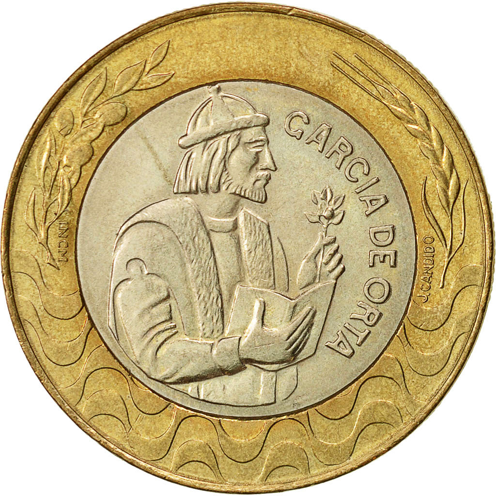 Portugal, 200 Escudos, 1997, AU(50-53), Bi-Metallic, KM:655