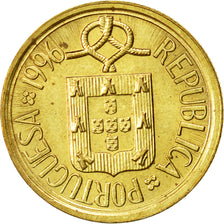 Portugal, Escudo, 1996, EF(40-45), Nickel-brass, KM:631