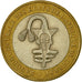 West African States, 500 Francs, 2003, Paris, EF(40-45), Bi-Metallic, KM:15