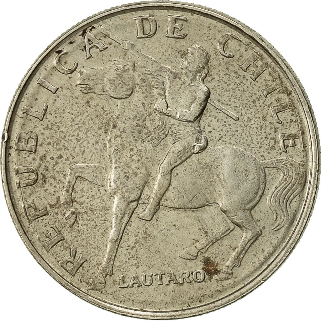 Chile, 5 Escudos, 1971, VF(20-25), Copper-nickel, KM:199