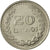 Colombia, 20 Centavos, 1974, AU(50-53), Nickel Clad Steel, KM:246.1