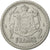 Monaco, Louis II, 2 Francs, Undated (1943), Poissy, AU(55-58), Aluminum, KM:121
