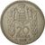 Mónaco, Louis II, 20 Francs, Vingt, 1947, Poissy, MBC+, Cobre - níquel