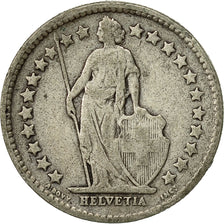 Suiza, 1/2 Franc, 1906, Bern, MBC, Plata, KM:23