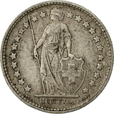 Switzerland, 1/2 Franc, 1910, Bern, EF(40-45), Silver, KM:23