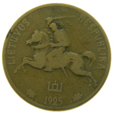 LITHUANIA, 20 Centu, 1925, King's Norton, KM #74, VF(30-35), Aluminum-Bronze,...