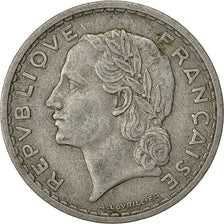 France, Lavrillier, 5 Francs, 1950, Beaumont - Le Roger, VF(20-25), Aluminum