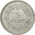 France, Lavrillier, 5 Francs, 1947, Paris, TB+, Aluminium, KM:888b.1