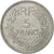 France, Lavrillier, 5 Francs, 1947, Beaumont - Le Roger, TTB+, Aluminium