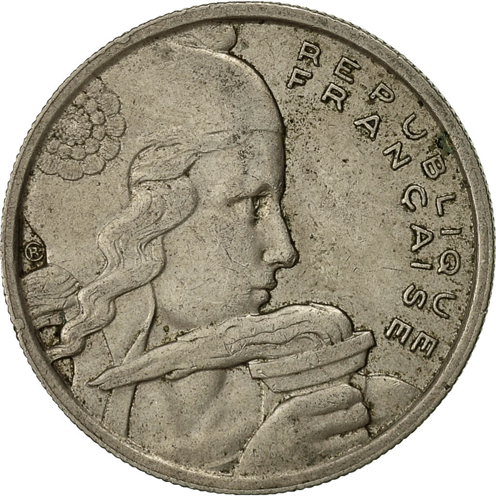 France, Cochet, 100 Francs, 1956, Paris, VF(30-35), Copper-nickel, KM:919.1