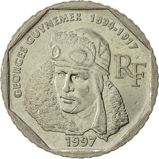 France, Guynemer, 2 Francs, 1997, Paris, TTB, Nickel, KM:1187