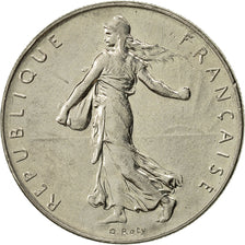 Francia, Semeuse, Franc, 1976, Paris, BB, Nichel, KM:925.1