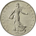 Francia, Semeuse, Franc, 1976, Paris, BB, Nichel, KM:925.1