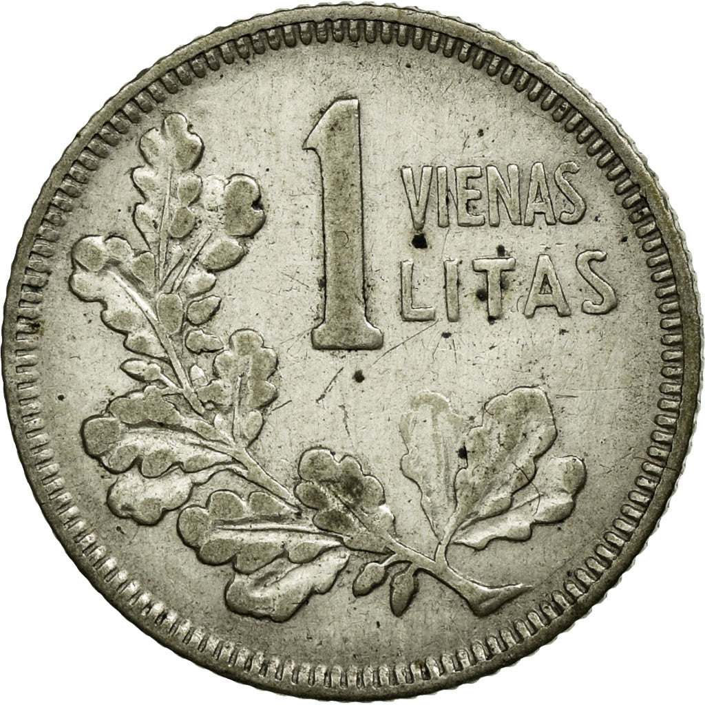 Coin, Lithuania, Litas, 1925, King's Norton, AU(50-53), Silver, KM:76