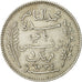 Tunisia, Muhammad al-Nasir Bey, Franc, 1915, Paris, EF(40-45), Silver, KM:238
