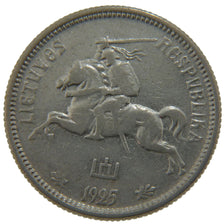 LITHUANIA, 2 Litu, 1925, King's Norton, KM #77, EF(40-45), Silver, 22.9, 5.30