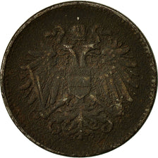 Austria, Karl I, 20 Heller, 1917, VF(20-25), Iron, KM:2826