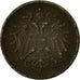 Austria, Karl I, 20 Heller, 1917, VF(20-25), Iron, KM:2826