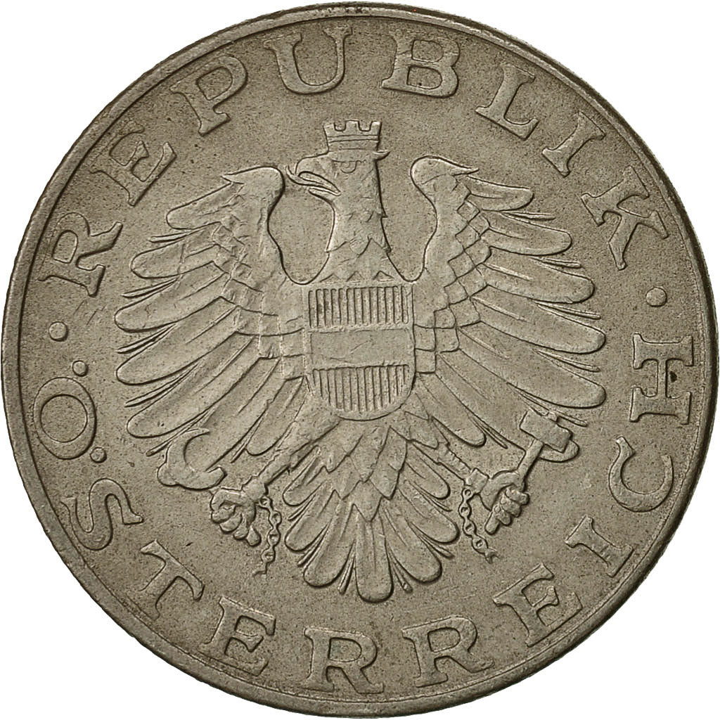 Austria, 10 Schilling, 1979, EF(40-45), Copper-Nickel Plated Nickel, KM:2918
