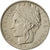Moneta, Włochy, 100 Lire, 1993, Rome, EF(40-45), Miedź-Nikiel, KM:159