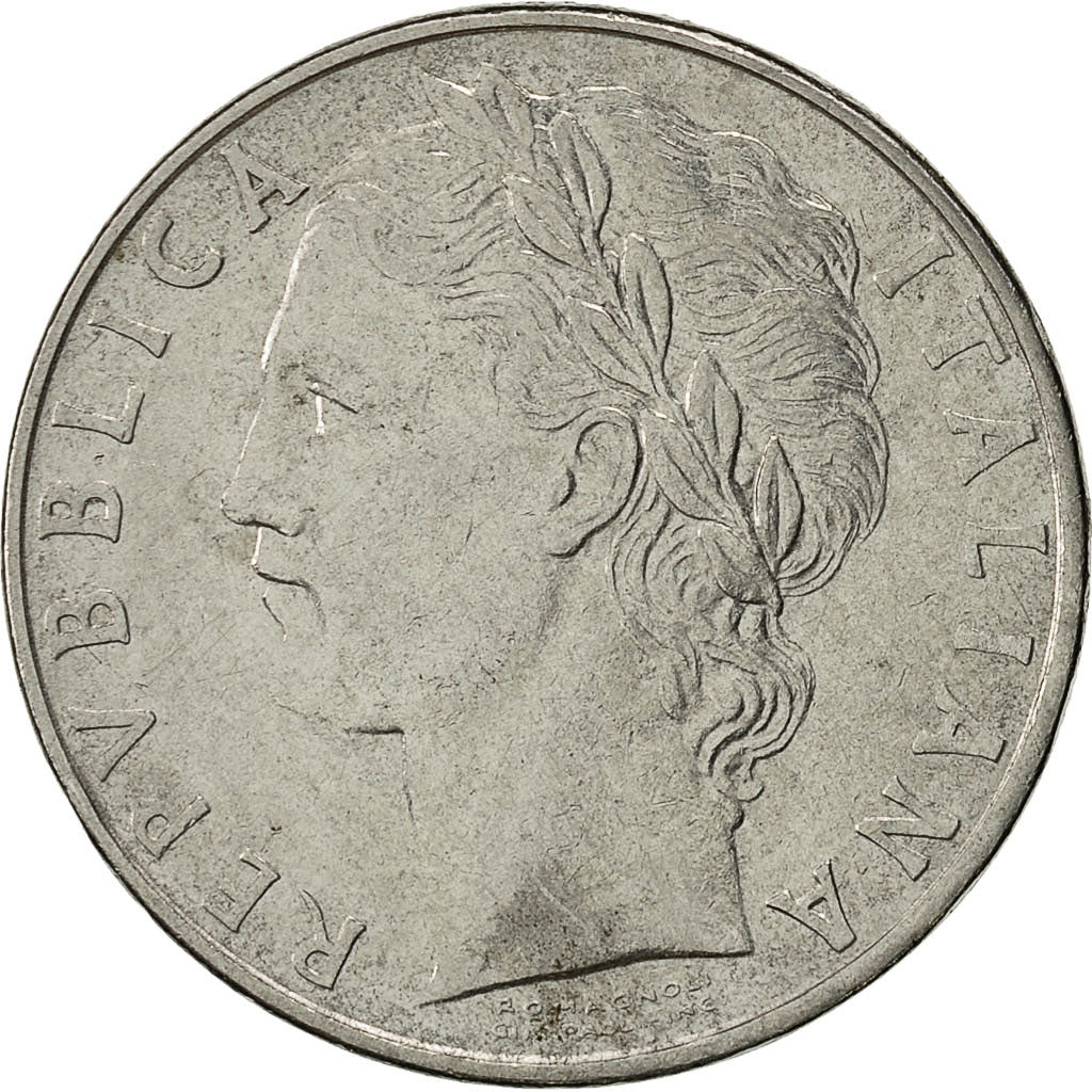 Italy, 100 Lire, 1958, Rome, VF(30-35), Stainless Steel, KM:96.1