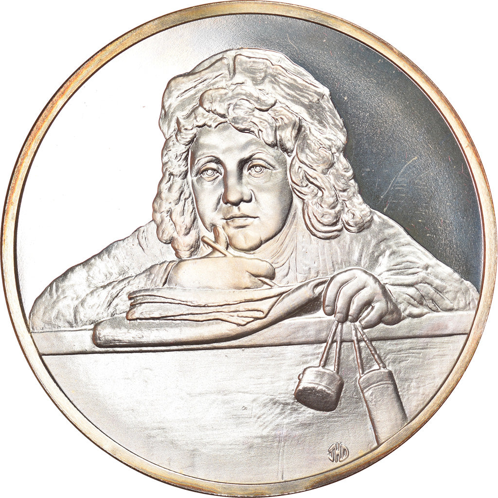 France, Medal, Peinture, Rembrandt, Titus, Arts & Culture, MS(65-70), Silver