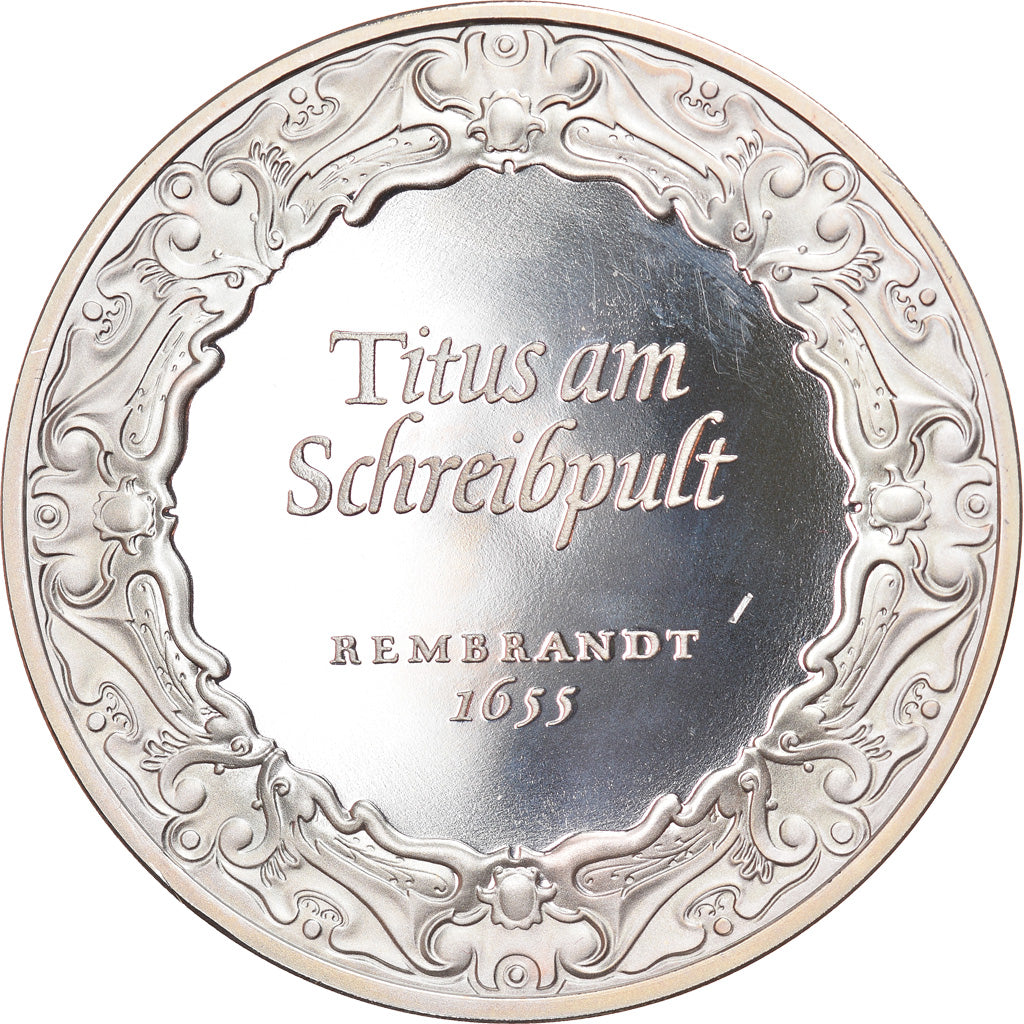 France, Medal, Peinture, Rembrandt, Titus, Arts & Culture, MS(65-70), Silver