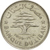 Lebanon, 50 Piastres, 1969, SS+, Nickel, KM:28.1