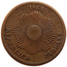 PERU, 2 Centavos, 1864, KM #188.1, AU(50-53), Copper-Nickel, 9.20