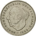 GERMANY - FEDERAL REPUBLIC, 2 Mark, 1974, Karlsruhe, EF(40-45), Copper-Nickel