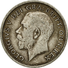 Great Britain, George V, 6 Pence, 1914, EF(40-45), Silver, KM:815