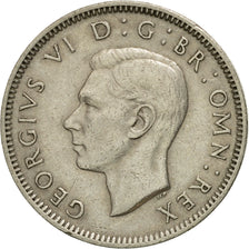 Great Britain, George VI, Shilling, 1948, EF(40-45), Copper-nickel, KM:863