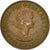 Great Britain, Elizabeth II, 1/2 Penny, 1962, EF(40-45), Bronze, KM:896