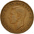 Great Britain, George VI, 1/2 Penny, 1944, EF(40-45), Bronze, KM:844