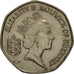 Guernsey, Elizabeth II, 20 Pence, 1989, Heaton, BB, Rame-nichel, KM:44