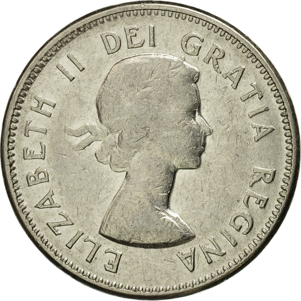 Canada, Elizabeth II, 5 Cents, 1964, Royal Canadian Mint, Ottawa, EF(40-45)