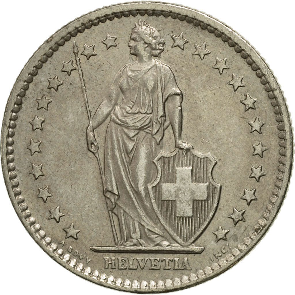Suiza, 2 Francs, 1982, Bern, MBC, Cobre - níquel, KM:21a.2