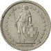 Switzerland, 2 Francs, 1980, Bern, EF(40-45), Copper-nickel, KM:21a.1