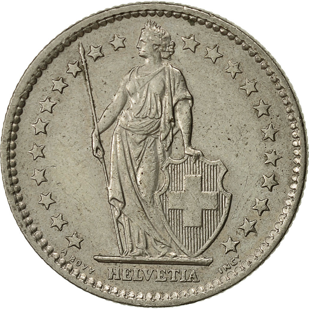 Suiza, 2 Francs, 1980, Bern, BC+, Cobre - níquel, KM:21a.1