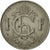 Luxembourg, Charlotte, Franc, 1957, VF(30-35), Copper-nickel, KM:46.2