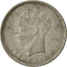 Moneta, Belgia, 5 Francs, 5 Frank, 1936, VF(30-35), Nikiel, KM:109.1