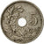 Belgium, 5 Centimes, 1922, VF(30-35), Copper-nickel, KM:66
