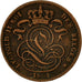 Belgium, Leopold II, Centime, 1901, EF(40-45), Copper, KM:33.1