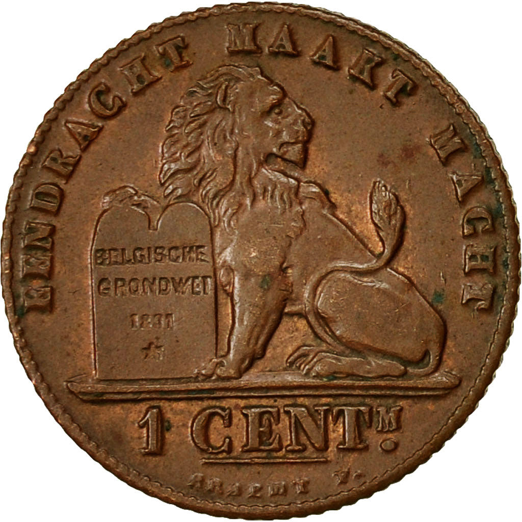 Belgium, Centime, 1912, EF(40-45), Copper, KM:77
