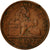 Bélgica, Albert I, 2 Centimes, 1911, MBC, Cobre, KM:65