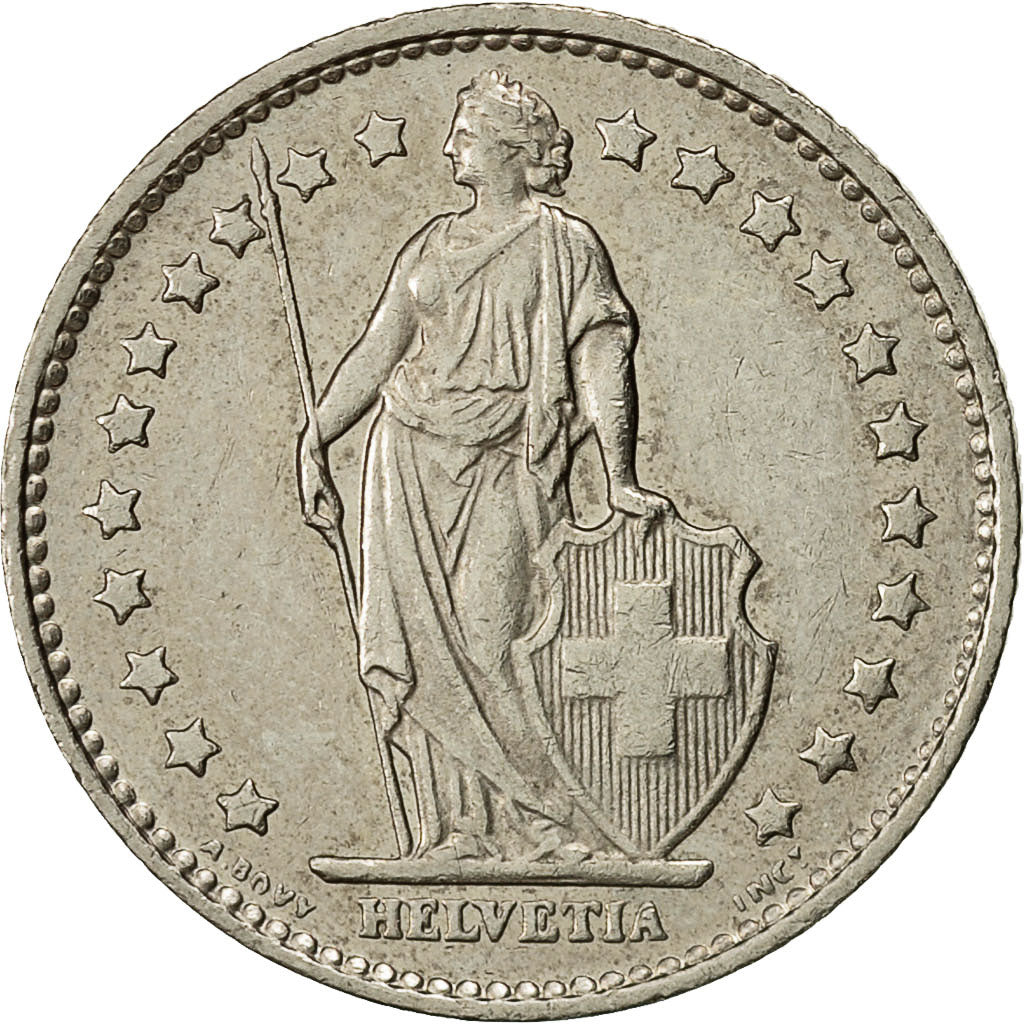 Switzerland, Franc, 1979, Bern, EF(40-45), Copper-nickel, KM:24a.1