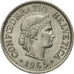 Switzerland, 10 Rappen, 1965, Bern, EF(40-45), Copper-nickel, KM:27