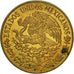 México, 5 Centavos, 1970, BC+, Latón, KM:427